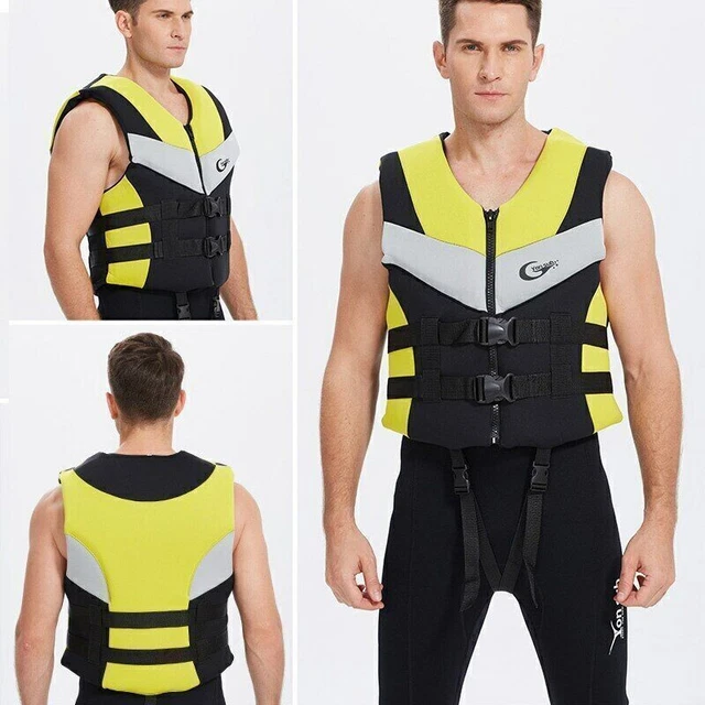 Adults Kids Life Jackets Wakeboard Vest Kayak Ski Buoyancy Aid Sailing Boating