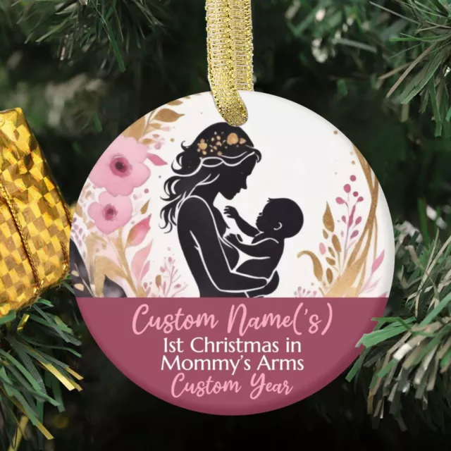 Personalized Variety Baby's First Christmas Ornament 2023 Mommys Girl  Babys 1st