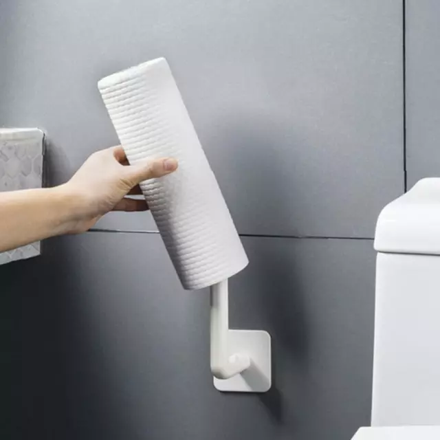 Kitchen Roll Holder Hanger Toilet Towel Under Cupboard Storage Paper Racks ❁