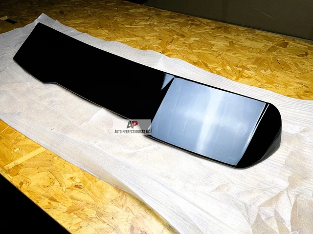 FOR AUDI A4 S4 B9 B9.5 AVANT S LINE REAR ROOF SPOILER LIP GLOSS BLACK 2015-2024