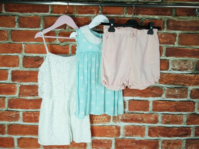 Girls Bundle Age 7-8 Years Next M&S John Lewis Shorts Top Playsuit Summer 128Cm