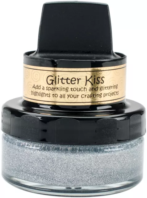 Creative Expressions Cosmic Shimmer Glitter Kiss-Silver Chrome CSGK-CHROM