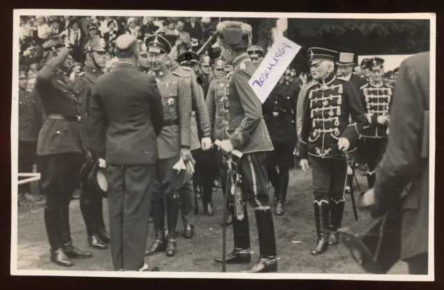 Foto AK - Kronprinz + von Mackensen ? - ca. 1930er