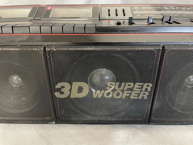 Hitachi - TRK-8080E - Boombox - Avec boîte d'origine Hitachi - TRK-8080E - Boombox - Avec boîte d'origine