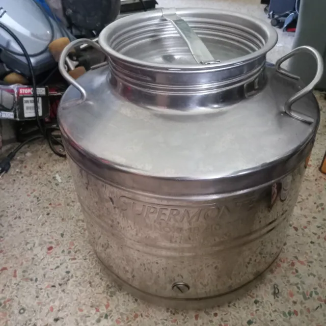 SUPERMONTE 18/10 Stainless Beer Oil FOOD Storage Container