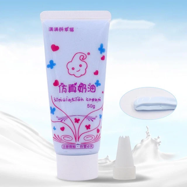1pc Fake Whipped Cream Clay DIY Kawaii Cupcake Cell Phone Deco Den Case DIY m2u