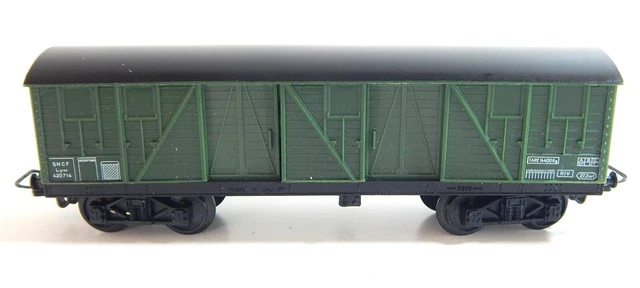 Wagon Couvert TP à Bogies VB Réf 50 - SNCF - Maquette Train - Occasion