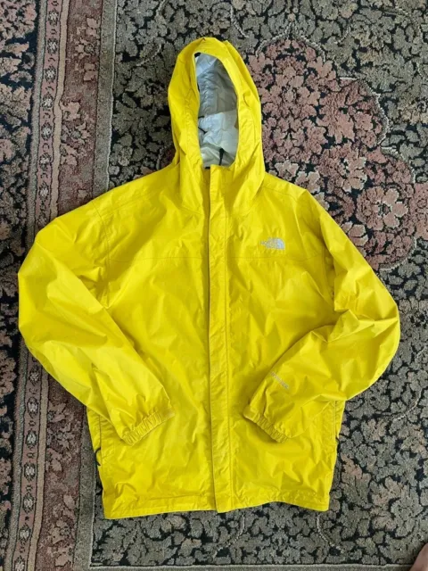 The North Face Yellow Men’s XL HyVent 2.5L Nylon Shell Rain Jacket