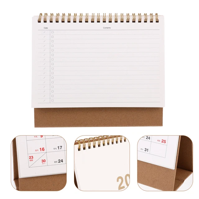 WHITE PAPER 2023 Desk Calendar Office Monthly 20222023 Coil £10.08