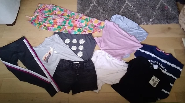 Bundle Girls Summer Clothes M&S Gap White Company Usa Pro Next Size 11-12 Years