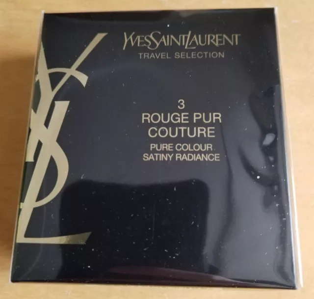 Yves Saint Laurent - 3 Rouge A Levres Pur Couture (Rouge, Orange, Fiery Red)