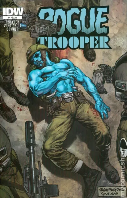 Rogue Trooper #4 FN 2014 Stock Image