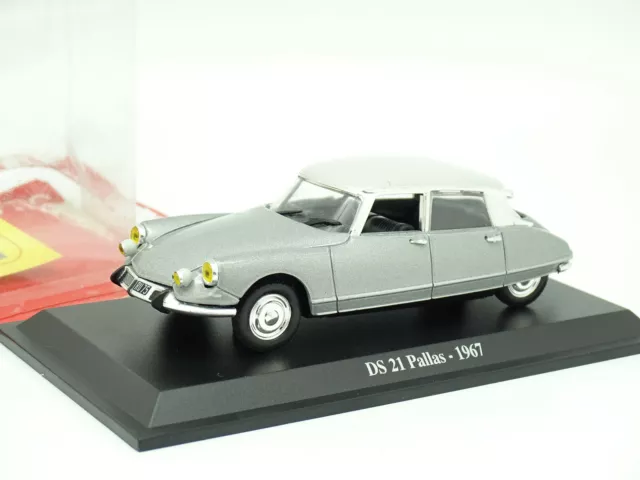 UH Presse 1/43 - Citroen DS 21 Pallas 1967 Silver