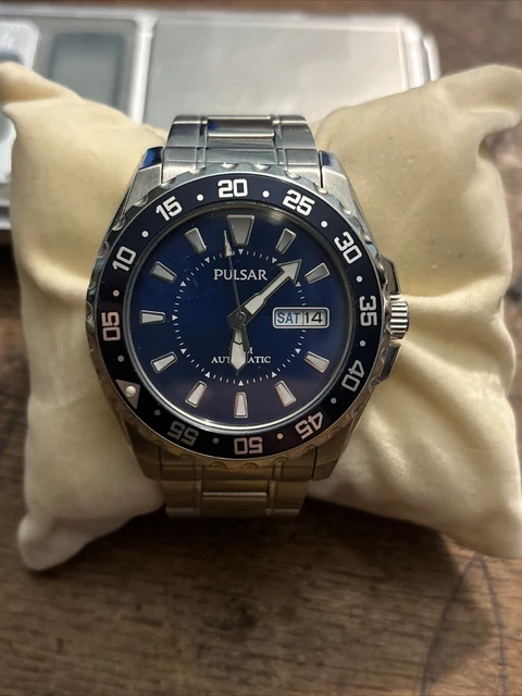 Cadran De Montre Pulsar Automatic 100M - Noir - Neuf Sans étiquettes