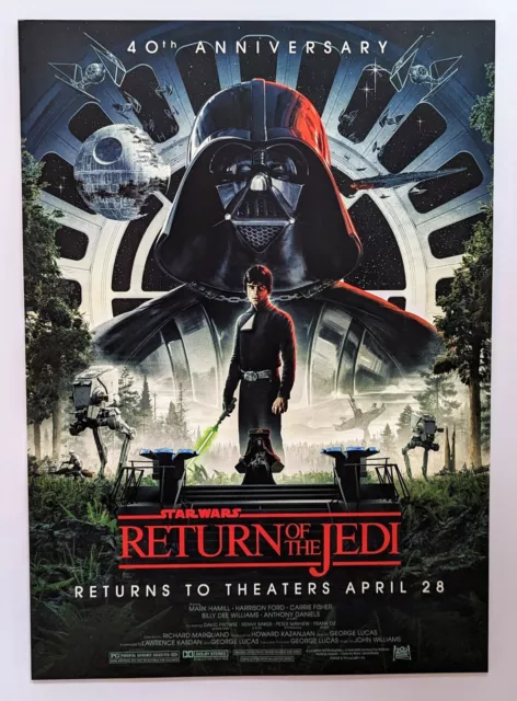Star Wars Celebration Europe 2023 Return of the Jedi 40th Exclusive Panel Poster