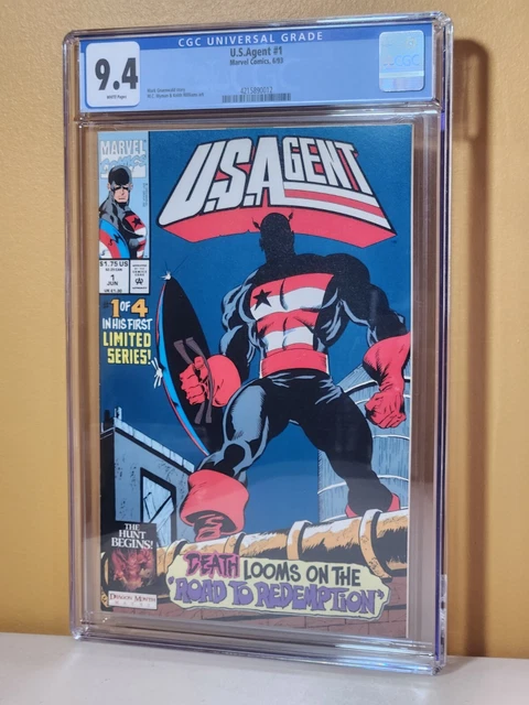 U.S. Agent #1 CGC 9.4 (1993) - Captain America $13 UNLIMITED SHIPPING