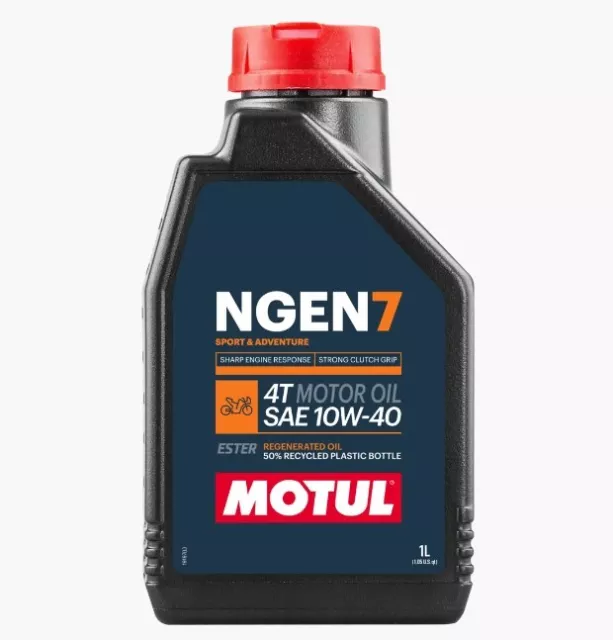 OLIO MOTUL NGEN 7 10W-40 10w40 4T 100% SINTETICO MOTO SCOOTER 4T