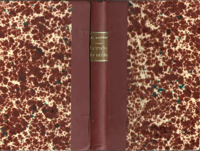 Livre Ancien-Charles Maurras-L'etang De Berre-