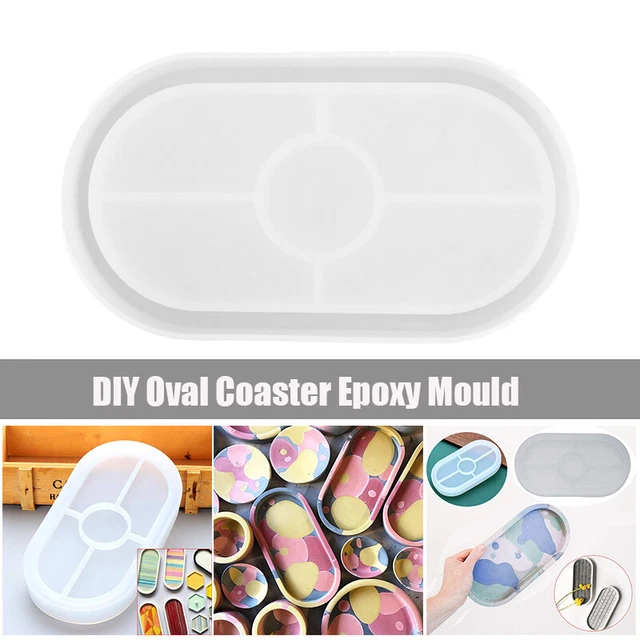 DIY Oval Ashtray Tray Resin Mold Epoxy Mold Silicone Mould Jewelry Plate Dish