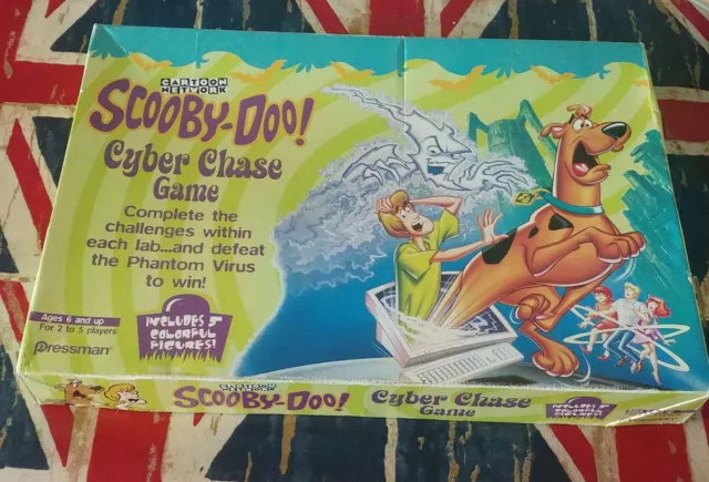 SCOOBY-DOO CYBER CHASE Game. RARE Cartoon Network 2002. Vintage ...