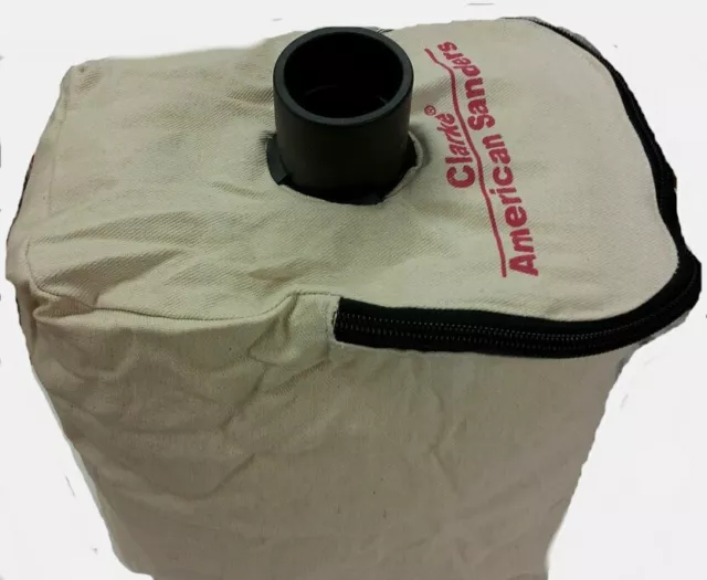 Clarke EZ8 & OBS18 Dust Bag with Rubber Boot and Zipper Part # 53741A