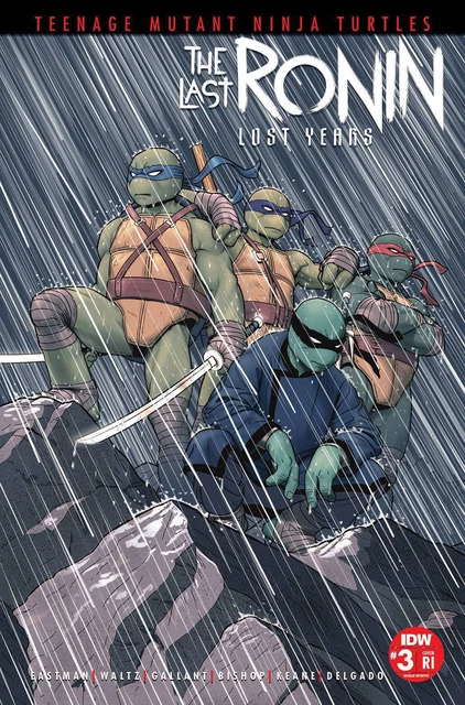 TMNT The Last Ronin The Lost Years #3 1:25 Ratio Variant Cover