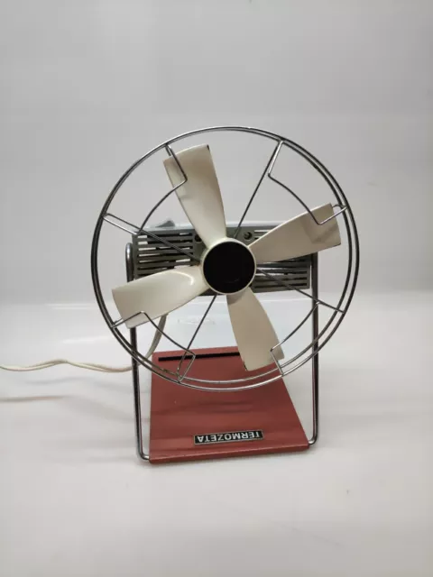 VENTILATORE TERMOZETA ANNI 60 - VINTAGE DA COLLEZIONE Funzionante