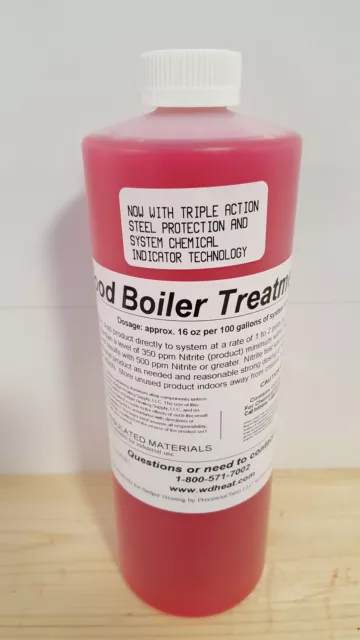 Wood Boiler Treatment 1Qt., G2 W/Chemical Detection Technology