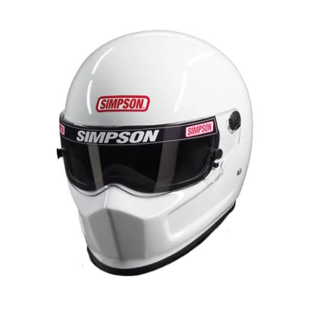 Simpson Safety Helmet Super Bandit Medium White SA2020