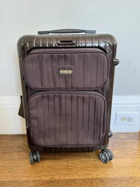Rimowa Luggage SALSA DELUXE Brown Carrying bag Case Spinner 21” Suitcase