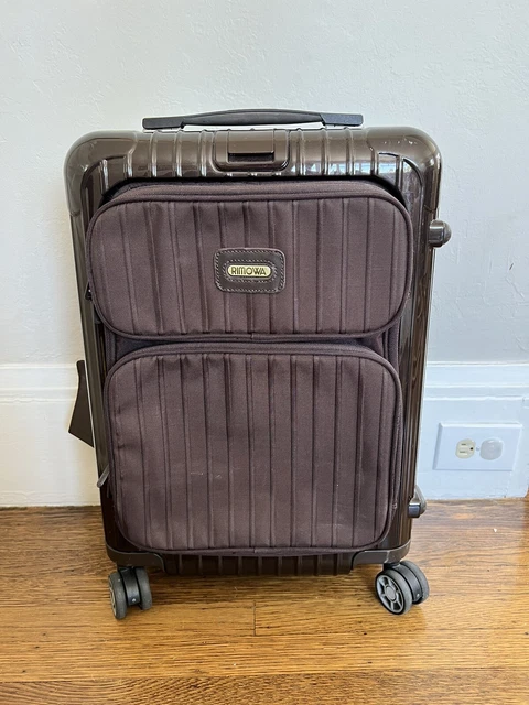 Rimowa Luggage SALSA DELUXE Brown Carrying bag Case Spinner 21” Suitcase