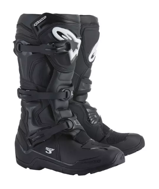 Alpinestars Tech 3 Enduro Boots Black - Kostenloser Versand!