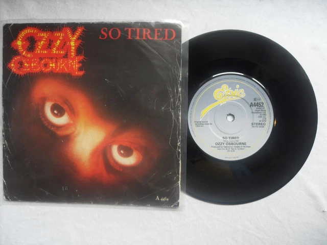 ozzy osbourne so tired single