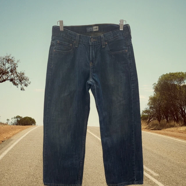 Jeans Levi's Signature Ragazzo Husky W29"" L 25"" Denim blu gamba dritta