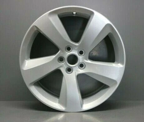 1 Genuine Jaguar Xf 18" Alloy Wheel Rim Silver Gx63-1007-Da
