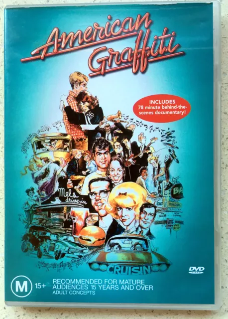 American Graffiti | DVD Region 4 Richard Dreyfuss George Lucas VGC