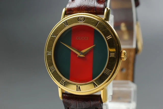 [Exc+5 ] GUCCI 3000 2.L SHELLY LINE QUARTZ WOMEN'S WATCH