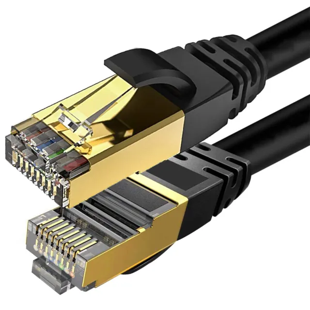 Internet Cable CAT8 High Speed 40Gbps Ethernet Cable 26AWG 1m-15m 18m AU Lot