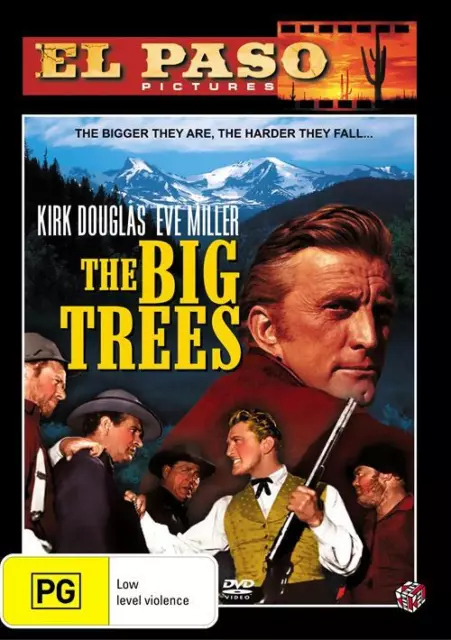 The Big Trees : Kirk Douglas  very good condition dvd region 4 t296