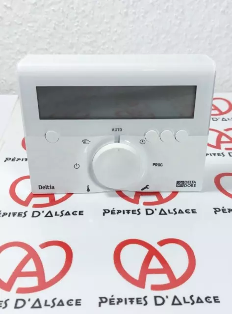 DELTA DORE Deltia 8.00 Thermostat Programmable Filaire Chauffage Chaudière Pompe