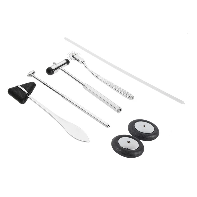 Medical Neurological Hammer Muscle Reflex Hammer Health Care Percussor Kit SPL