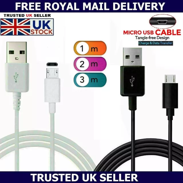 USB Cable Lead Charger Cord For All Wireless Mini Bluetooth Portable Speakers UK