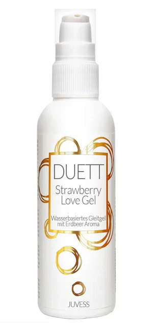 JUVESS STRAWBERRY GLEITGEL mit Erdbeer Geschmack Sex Wasserbasis Gleitmittel  Gel EUR 10,90
