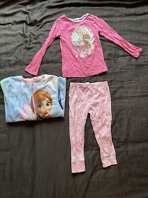 **Disney** Frozen  All-in-one & Pyjama Bundle• AGE 5-6, 7-8yrs • VGC