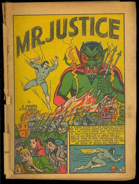 Blue Ribbon Comics #14 Coverless o/w Complete Golden Age Vintage MLJ Comic 1941