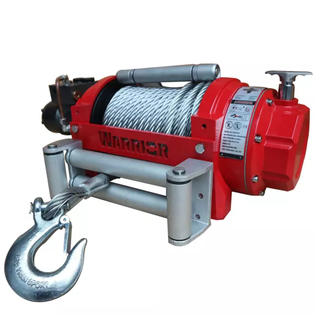 Warrior RV18000 8.1 Tonne Hydraulic Winch