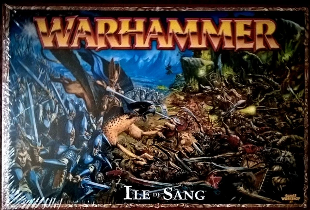 Figurine Warhammer High Elf Mage De Sang - Île Classique OOP, Non Assemblée, Non Peinte, Occasion