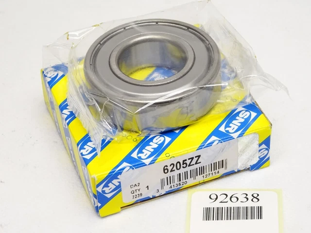 SNR Roulements à Billes 6205ZZ / Neuf Emballage D'Origine