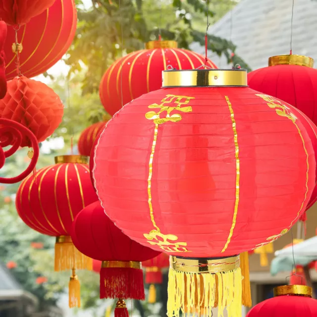 Lampada Festa di Primavera Decorazioni Capodanno Cinese Lanterna Ciondolo