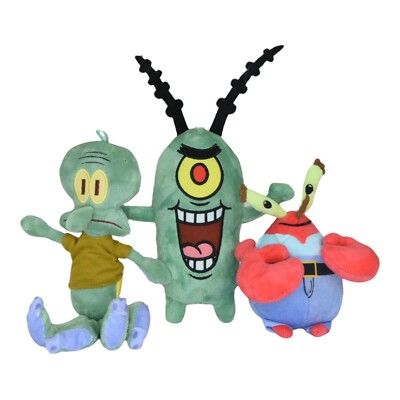 spongebob squarepants mr krabs plush